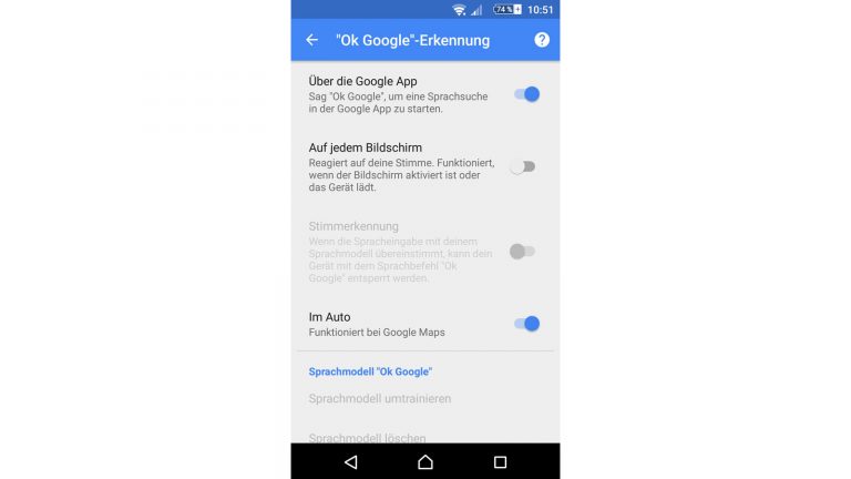 OK Google Google App Spracherkennung