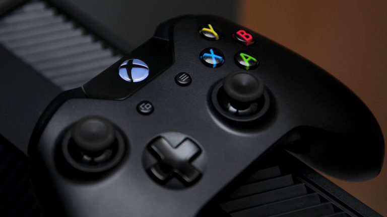 Xbox-One-Controller auf Konsole
