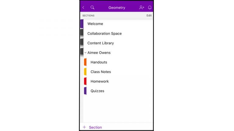 Apple pencil Apps Microsoft One Note Notizen-Verwaltung bei “Microsoft OneNote”