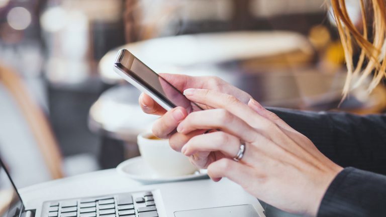 Bewerbung und Lebenslauf am Smartphone