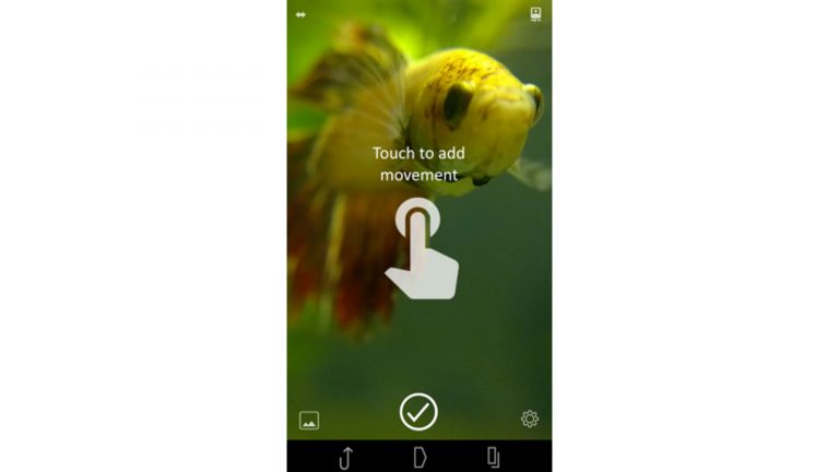 Cinemagraph erstellen Android Auswahl des Animationsbereichs in der App “Cinemagraph”