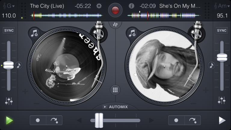 djay2_aufnahme Djay 2 Dashboard