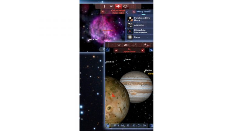 redshift_app Redshift App für Mondfinsternis