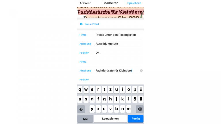 visitenkarte-scannen visitenkarten scannen mit apps