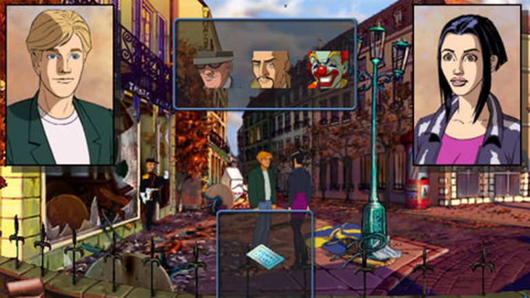 Screenshot der iOS-Version von Baphomets Fluch