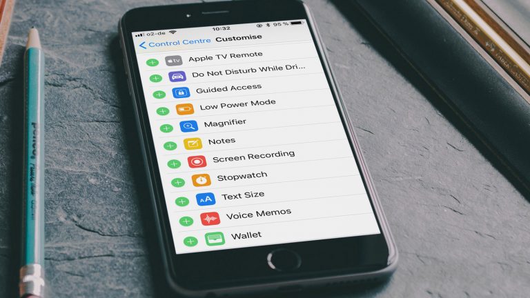 Sofortnotizen im Sperrbildschirm auswählen Apps zu Kontrollzentrum auf iPhone hinzufügen