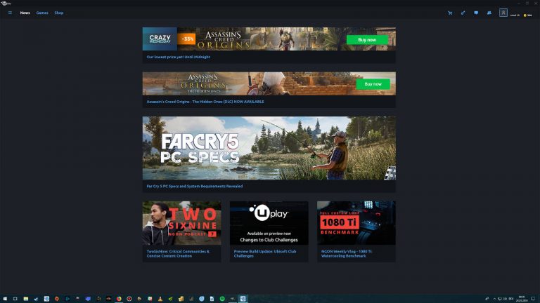 Uplay startet nicht Screenshot