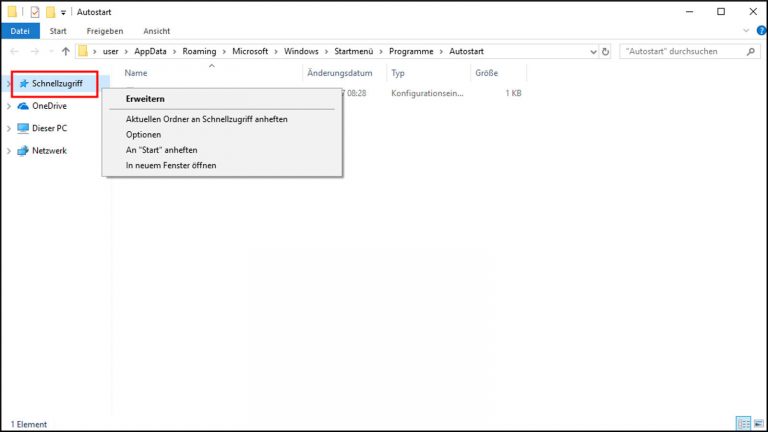 Windows 10 Explorer stürzt ab Schnellzugriff Schnellzugriff: Windows Explorer hängt sich auf