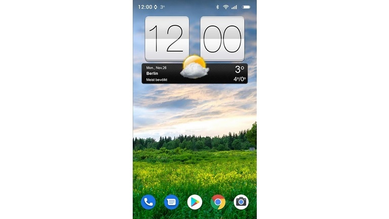 Sense V2 Flip Clock and Weather Widget für Android