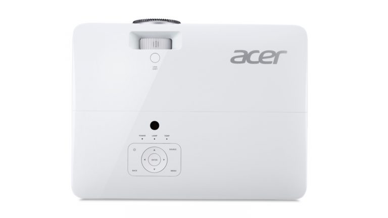 Acer: Neue 4K-Projektoren vorgestellt Acer V6815 von oben