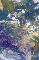 Satellitenbild der Erde