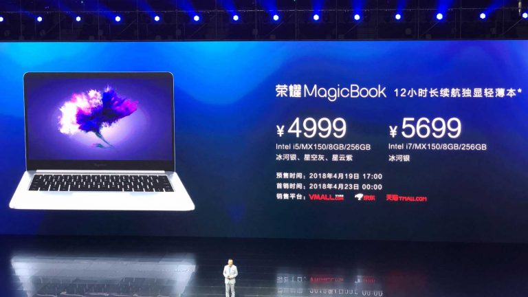 Honor MagicBook Präsentation