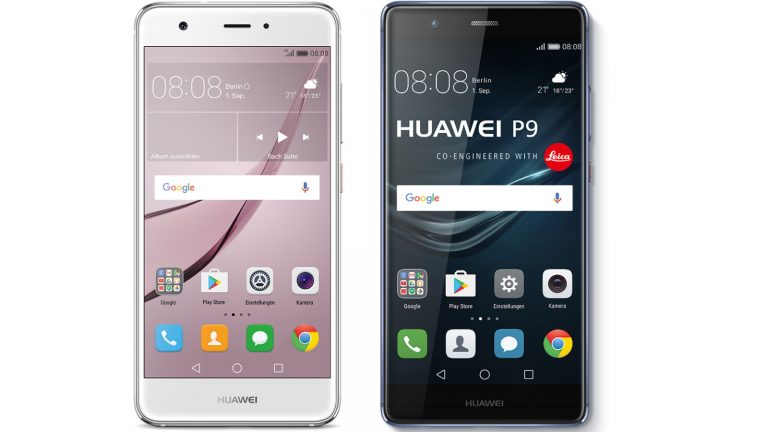 Huawei Updates Huawei Nova und P9