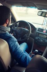 Autoinnenraum mit Klimaanlage