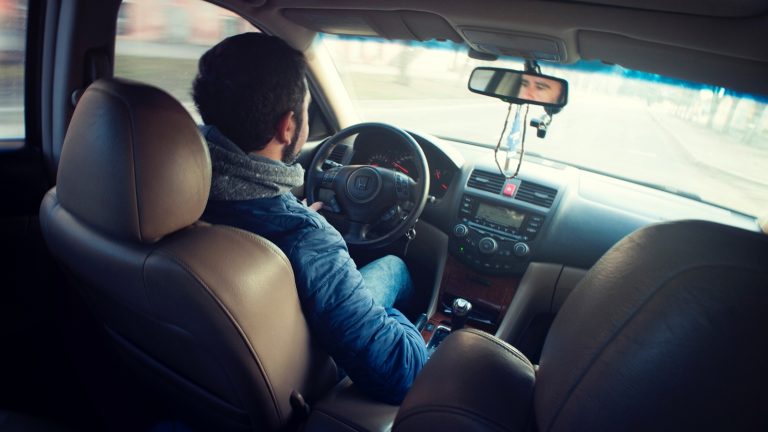 Autoinnenraum mit Klimaanlage
