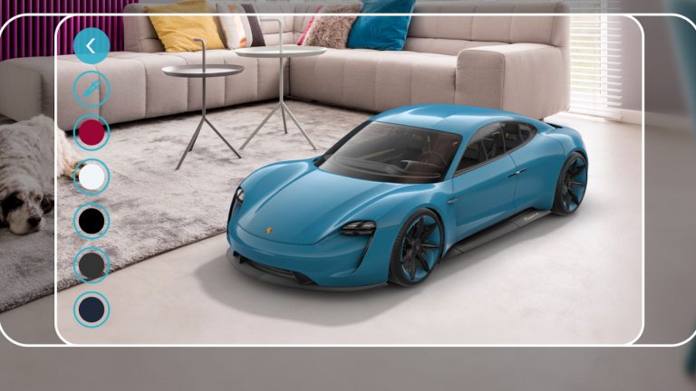 Porsche Mission E Screenshot