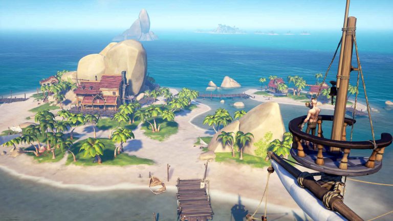 xbox-one-spiel-startet-nicht-download Sea of Thieves Screenshot auf der Xbox One