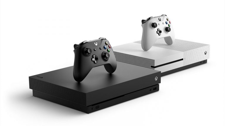 Xbox One Spiel startet nicht Konsole Xbox One Konsole in schwarz und weiß