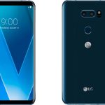 LG V40 Vorder- und Rückseite