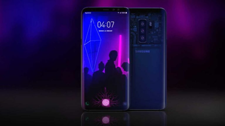Galaxy S10 Renderbild
