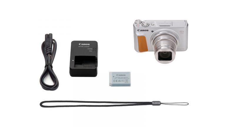 Canon PowerShot SX740 HS Silber plus Lieferumfang Canon PowerShot SX740 HS Silber plus Lieferumfang