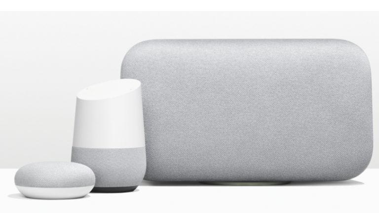 Google Home Mini, Google Home und Google Home Max