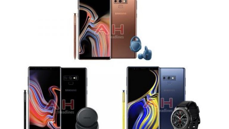 Galaxy Note9 Farbenleak