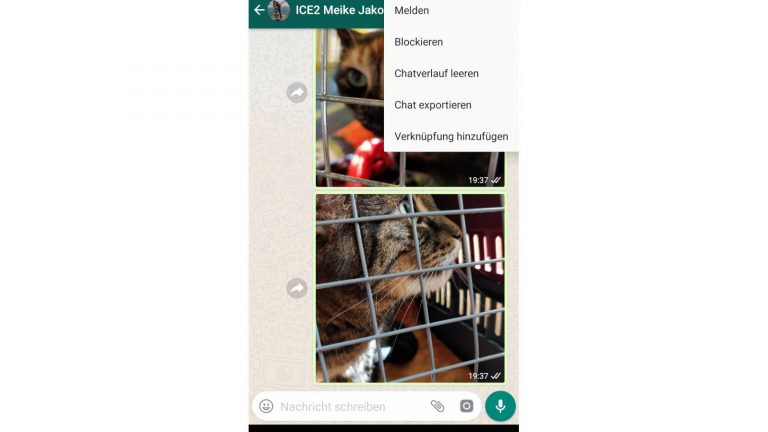 WhatsApp Chats sichern Chat-Verlauf in WhatsApp exportieren und sichern