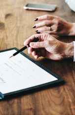 Signatur am Ende der Mail