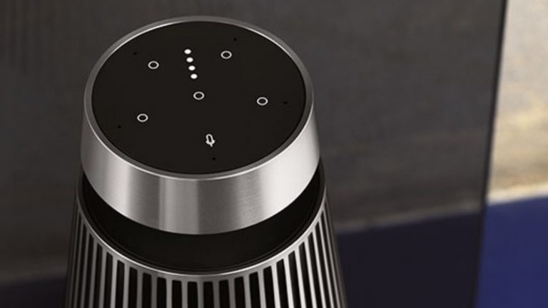 Bang & Olufesen Smart Speaker Detail Bang & Olufesen Smart Beosound 2 Oberseite