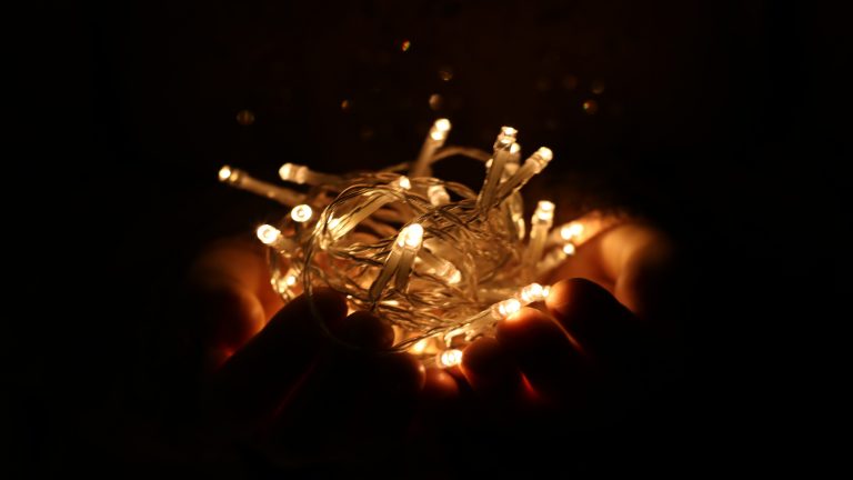 Lichterkette Lichterkette vom Weihnachtsbaum