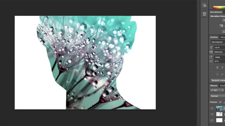 Photoshop Double Exposure einfache Anleitung Photoshop Double Exposure einfache Anleitung