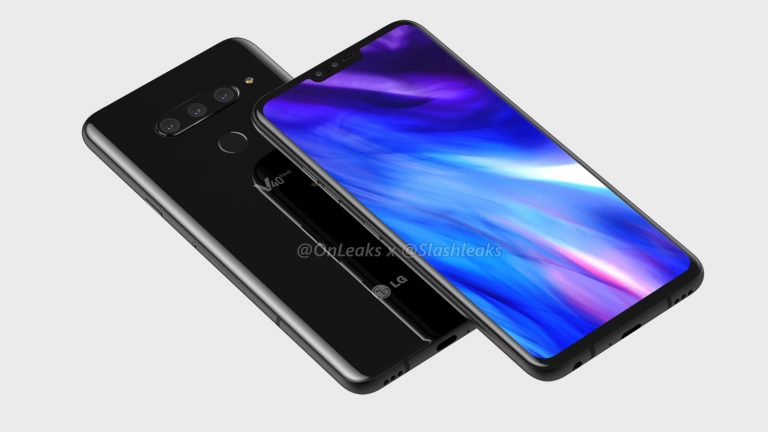 LG V40 ThinQ CAD Render