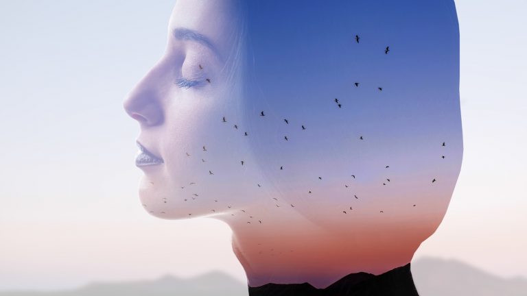 Photoshop Ebenen Double Exposure