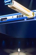 Szene aus der Präsentation des Samsung Galaxy Note9
