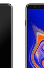 Galaxy A9 Star Pro Konzeptbild zeigt Rückseite mit vier Kameras