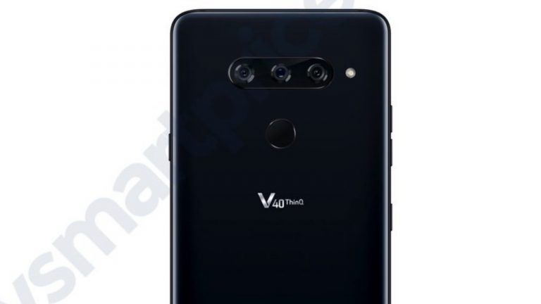 LG V40 ThinQ Renderbild