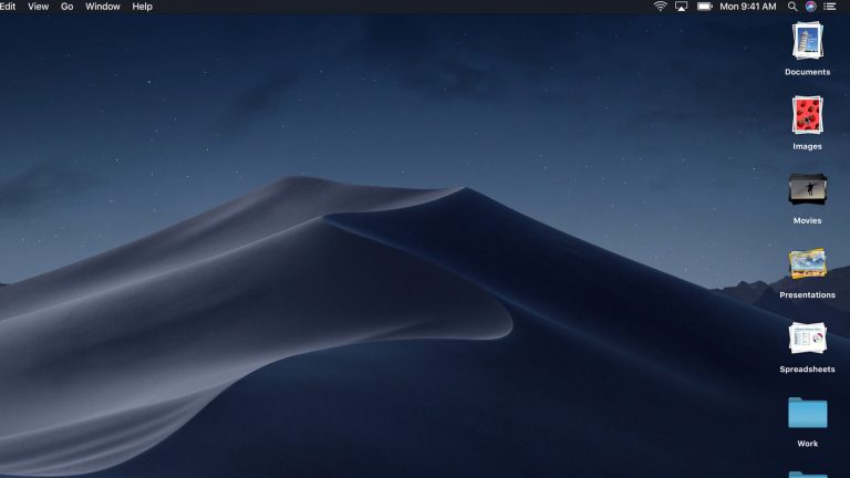 macOS Mojave Stacks Stacks ordnen den Apple-Bildschirm unter Mojave mit Leichtigkeit