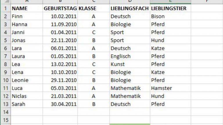 Excel SVERWEIS Schritt für Schritt Screenshot 8 Excel SVERWEIS Schritt für Schritt Screenshot 8