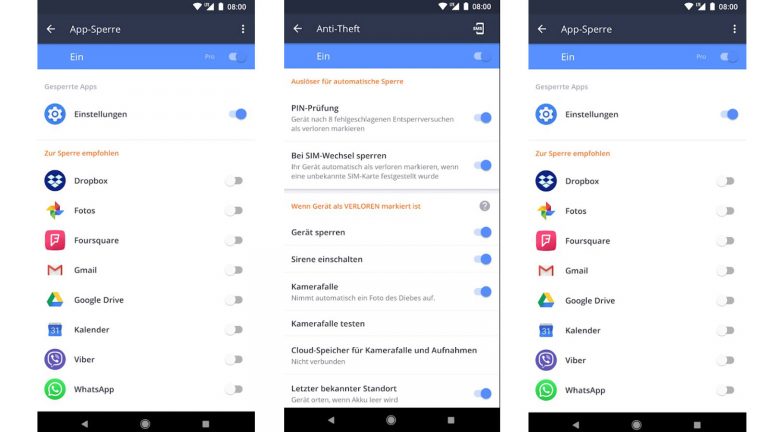 Antivirenprogramm AVG AntiVirus schützt dein Handy individuell