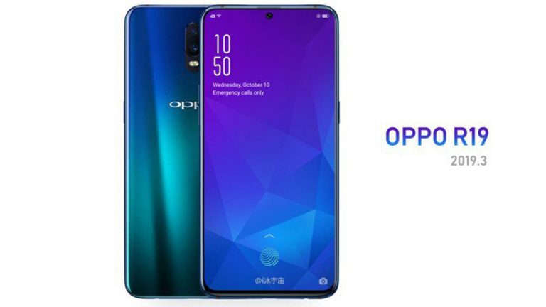 Oppo R19 Renderbilder aufgetaucht