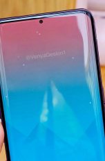 Samsung-Smartphone mit Infinity-O-Display Konzeptfoto