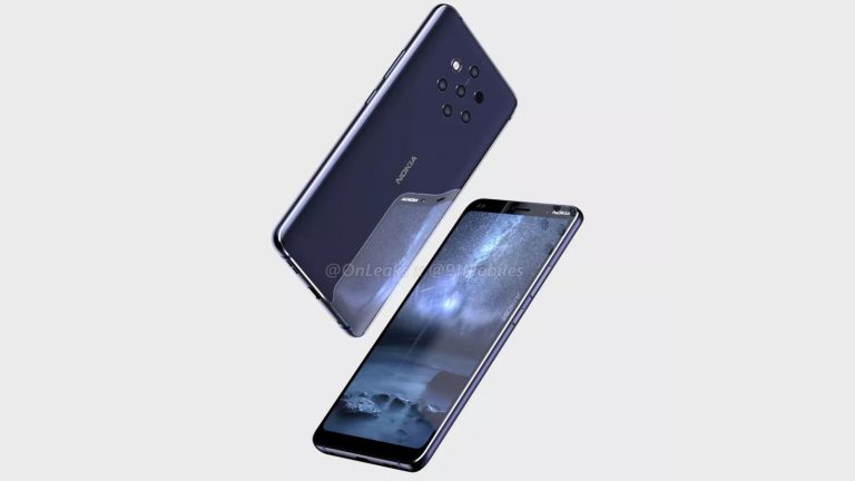 Nokia 9 Renderfotos Nokia 9 Renderfotos mit fünffacher Hauptkamera