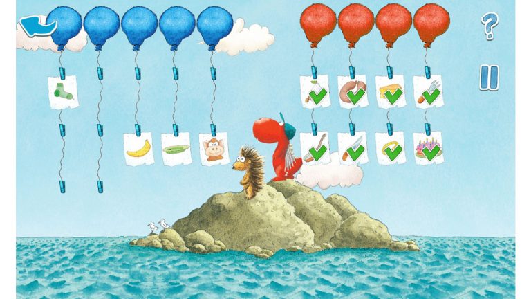 Lesen lernen App: Der kleine Drache Kokosnus