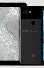 Google Pixel 3 Renders