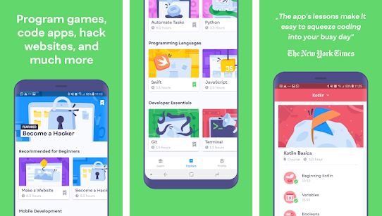 Programmieren lernen mit der App Mimo Programmieren lernen mit der App Mimo