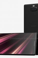 Renderbild Sony Xperia XA3