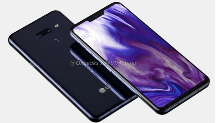 Renderbild LG G8