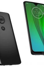 Renderbilder Moto G7 in Schwarz und Weiß