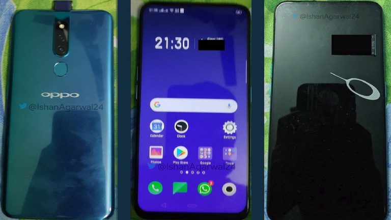 Leak-Bilder des Oppo R19 oder F11